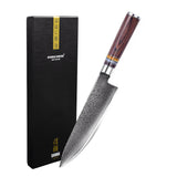 Micarta Jewels - Damascus Chef's Knife 20 cm