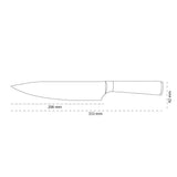 Shinrai Knives - Damascus Print 3-Piece Outdoor Knife Set