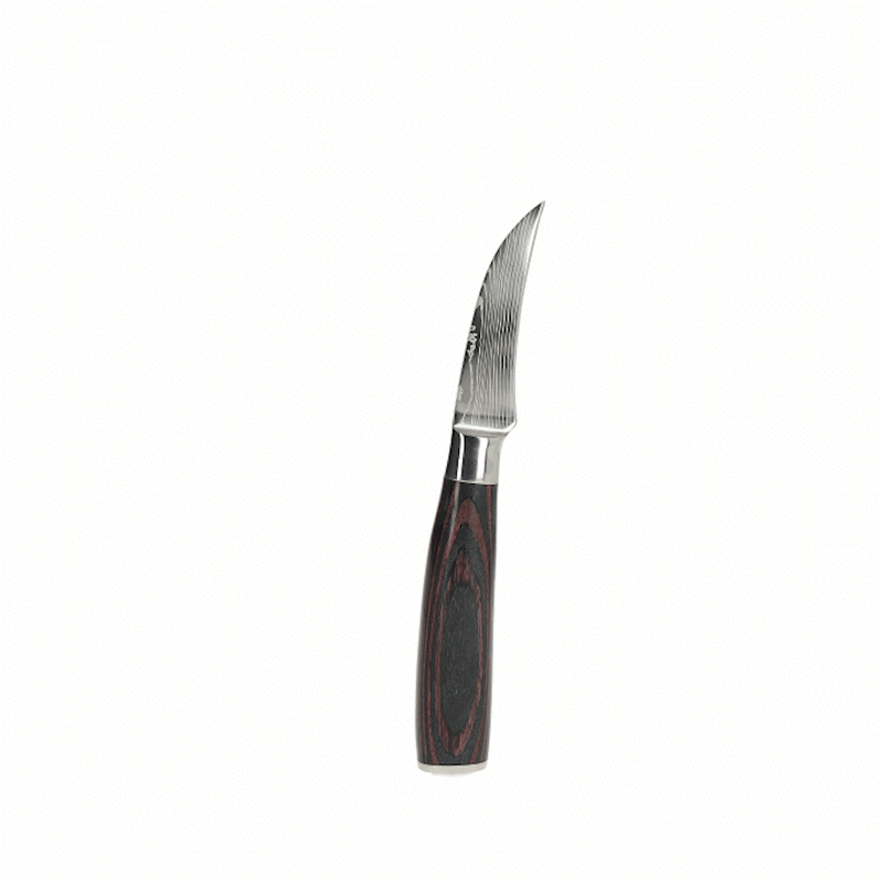 Shinrai Knives - Damascus Print 3-delige Outdoor Messenset