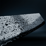 Takumi Kaza Damascus Nakiri Knife 18 cm