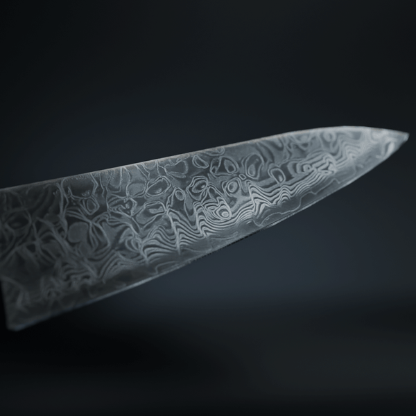 Shinrai Knives - Takumi Kaza Damascus Paring Knife 9 cm