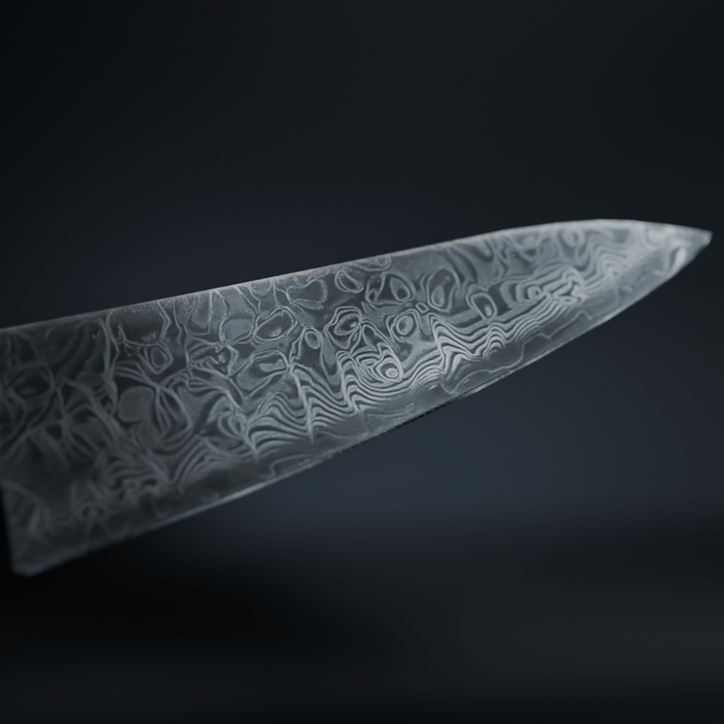 Shinrai Knives - Takumi Kaza Damascus Paring Knife 9 cm