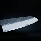 Kurayami Damascus Santoku Knife 18 cm