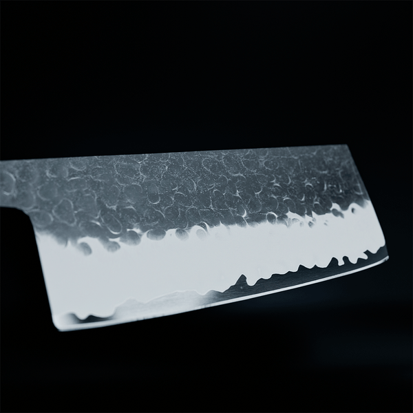 Shinrai Knives - Kurayami Damascus Nakirimes 18 cm