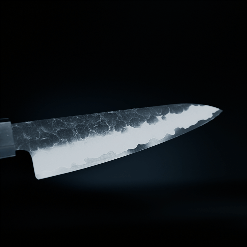 Shinrai Knives - Kurayami Damascus Paring Knife 13 cm