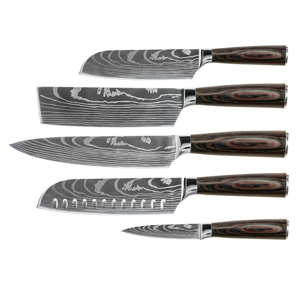 Damascus Print Series - 5-piece set 1
