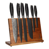 Damascus Pakka Wood Series - 6-piece knife set