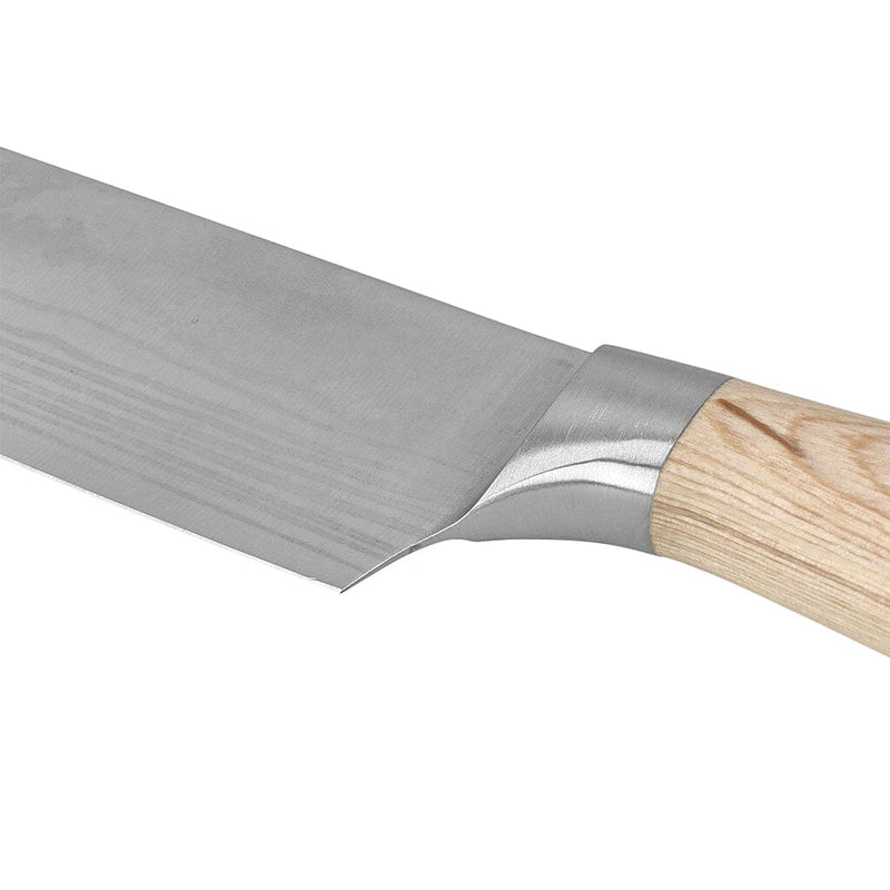 Shinrai Knives - Akari Damascus Print Nakiri knife 18 cm