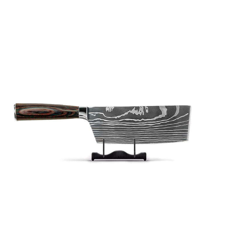 Shinrai Knives - Damascus Print 14-delige Messenset - Master collection XXL set Messenset Shinrai Knives 