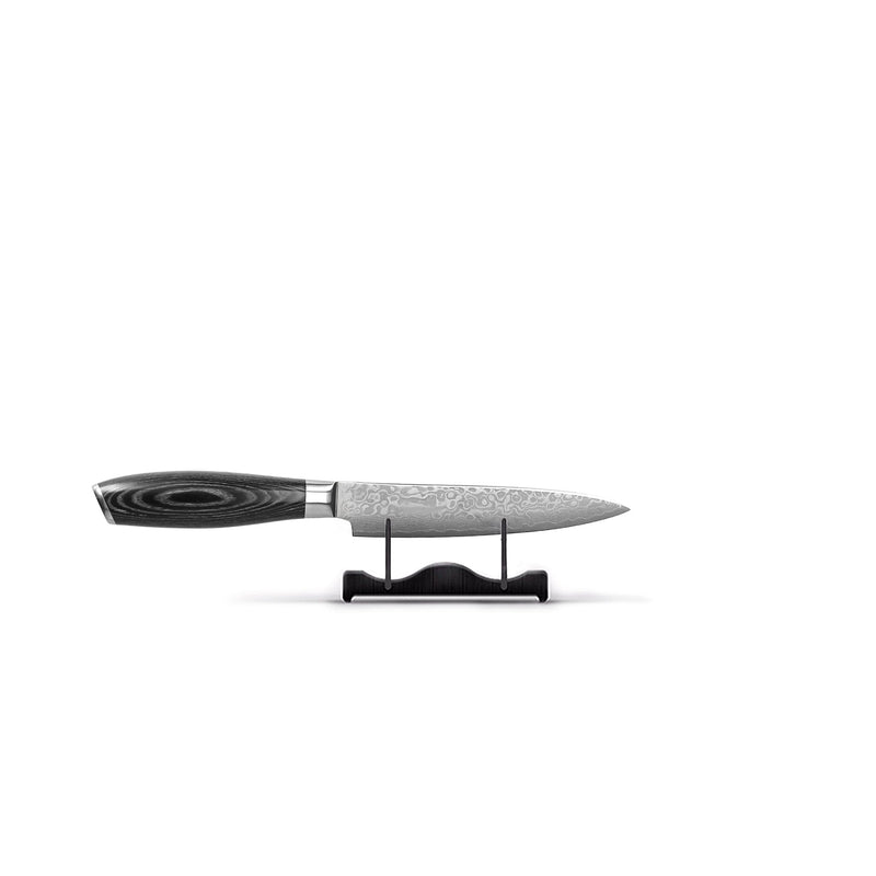 Shinrai Knives - Damast Pakka Wood 6-delige Messenset + Messenblok Stans Messenset met blok Shinrai Knives 
