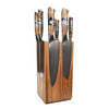 Eclipse 6-Piece Knife Set + Knife Block Rotate