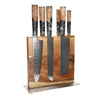 Epoxy Onyx 6-piece Knife Set + Knife Block Cito double-sided