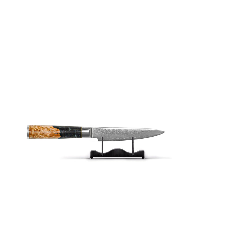 Shinrai Knives - Epoxy Onyx 6-delige Messenset + Messenblok Rotate Messenset met blok Shinrai Knives 