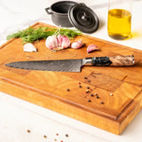 Shinrai Knives - Epoxy Onyx 6-delige Messenset + Messenblok Stans Messenset met blok Shinrai Knives 