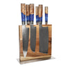 Epoxy Sapphire 6-piece Knife Set + Knife Block Cito double-sided