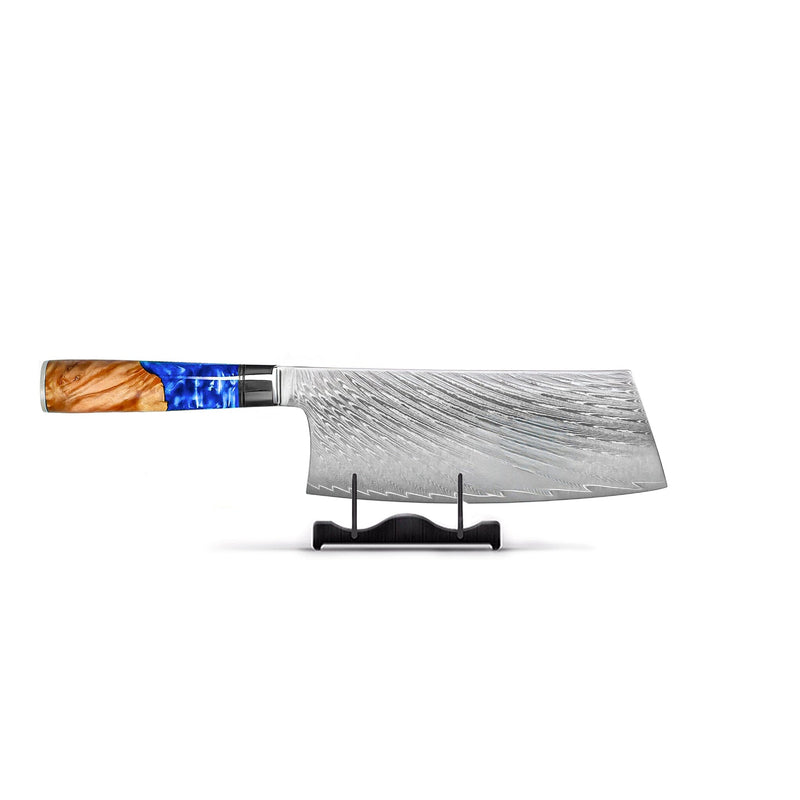 Shinrai Knives - Epoxy Sapphire Mega Bundel - All you need Messenset met blok, snijplank en slijpsteen Shinrai Knives 
