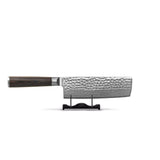 Shinrai Knives - Hammered Damast BR 5-delige Messenset + Messenblok Cito dubbelzijdig Messenset met blok Shinrai Knives 