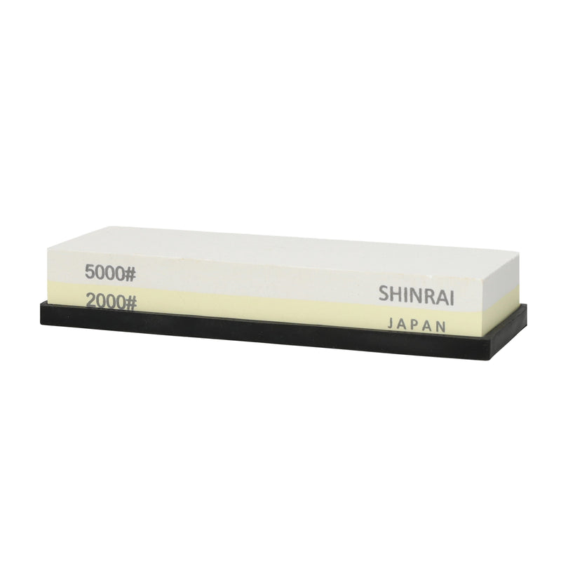 Shinrai Knives - Hammered Damast BR Mega Bundel - All you need Messenset met blok, snijplank en slijpsteen Shinrai Knives 