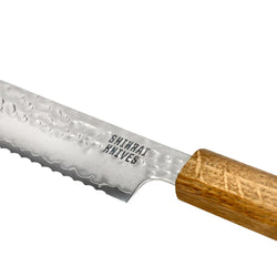 Shinrai Knives - Jōnetsu Damascus Bread Knife 20 cm