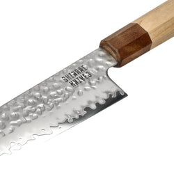 Shinrai Knives - Kirameki Damascus Nakiri knife 18 cm