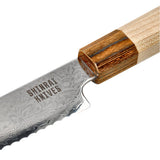 Kōyō Damascus Bread Knife, 20 cm