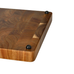 Shinrai Knives - Luxe Snijplank Acaciahout - Kopshout - 35 × 25 × 2.5 cm Houten snijplank Shinrai Knives 