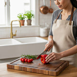 Luxury Acacia Wood End Grain Cutting Board Bundle