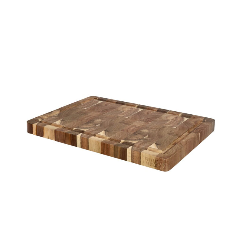 Luxury Acacia Wood End Grain Cutting Board Bundle