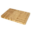 Shinrai Knives - Luxury Cutting Board Bamboo Wood - End Grain - 35 × 25 × 2.5 cm