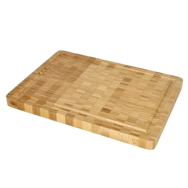 Luxury Cutting Board Bamboo Wood, End Grain, 35 × 25 ×, 2.5 cm