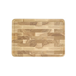 Shinrai Knives - Luxury Ash Wood End Grain Cutting Board - 40 × 30 × 4.5 cm