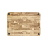 Shinrai Knives - Luxury Ash Wood End Grain Cutting Board - 35 × 25 × 2.5 cm