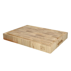 Luxury Ash Wood End Grain Cutting Board, 40 × 30 ×, 4.5 cm