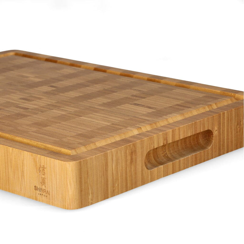 Luxury Cutting Board Solid Bamboo Wood, End grain, 40 x 30 x, 4.5 cm