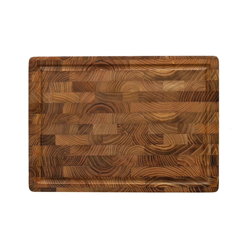 Luxury Cutting Board Teak wood, End grain, 35 × 25 ×, 2.5 cm