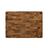 Shinrai Knives - Luxe Snijplank Teak hout - Kopshout - 35 × 25 × 2.5 cm Houten snijplank Shinrai Knives 