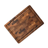Shinrai Knives - Luxury Cutting Board Walnut Wood - End Grain - 35 × 25 × 2.5 cm