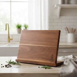 MAGNETIC KNIFE BLOCK SINGLE SIDED - ACACIA WOOD