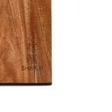 Shinrai Knives - Magnetic Knife Block Rotate - Acacia Wood