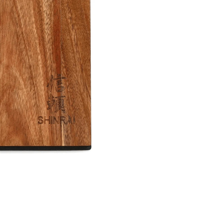 Shinrai Knives - Magnetic Knife Block Rotate - Acacia Wood