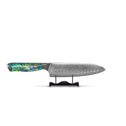 Shinrai Knives - Parelmoer Jewels 5-delige Messenset + Messenblok Stans Messenset met blok Shinrai Knives 