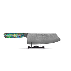 Shinrai Knives - Parelmoer Jewels Serie 5-delige Damascus Messenset Messenset Shinrai Knives 