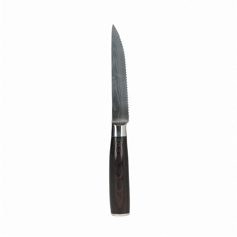 Shinrai Knives - Damascus Print 4 Steak knives