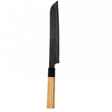 Shinrai Knives - Takumi Kaza Damascus Bread Knife 20 cm