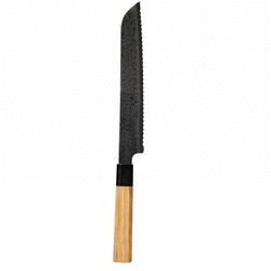 Shinrai Knives - Takumi Kaza Damascus Bread Knife 20 cm