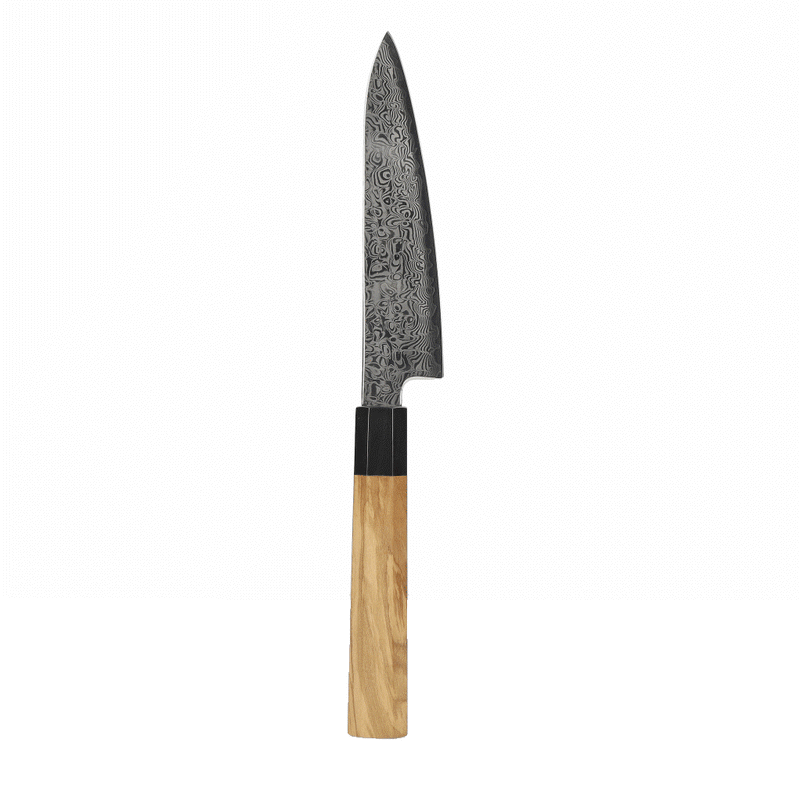 Shinrai Knives - Takumi Kaza Damascus Paring Knife 13 cm