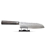 Hammered Damascus BR-Series - Santoku Knife
