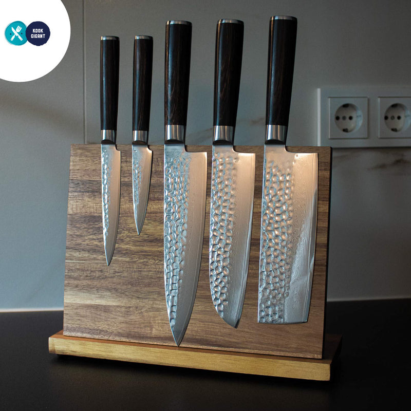 Hammered Damascus BR-Series - 5 Piece Set