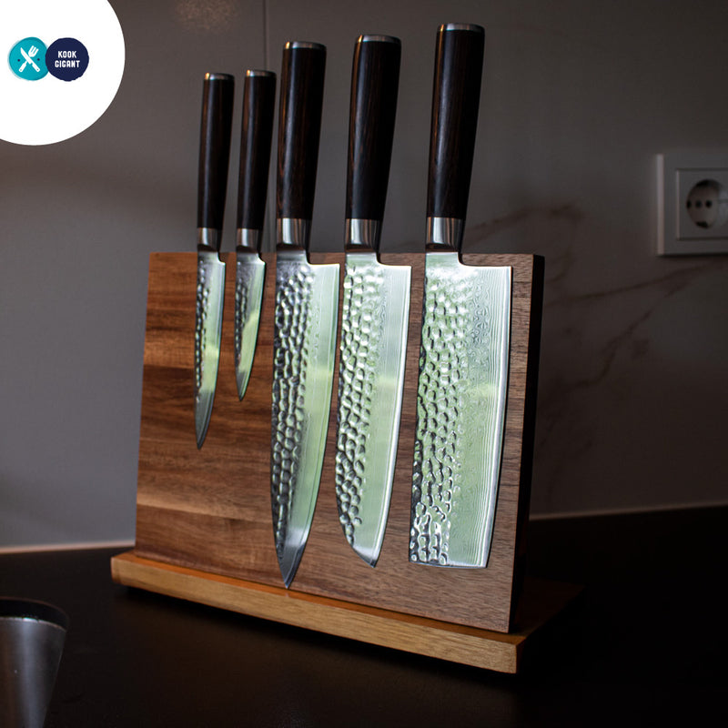 Hammered Damascus BR-Series - 5 Piece Set