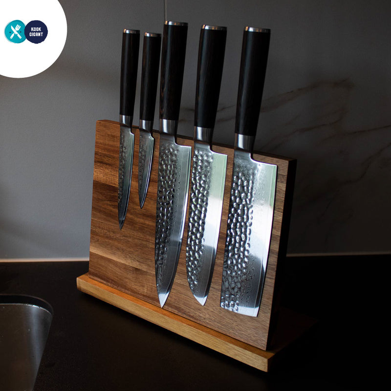 Hammered Damascus BR-Series - 5 Piece Set